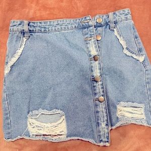 MINI DEMIN SKIRT